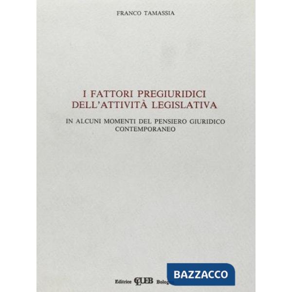 Fattori pregiuridici