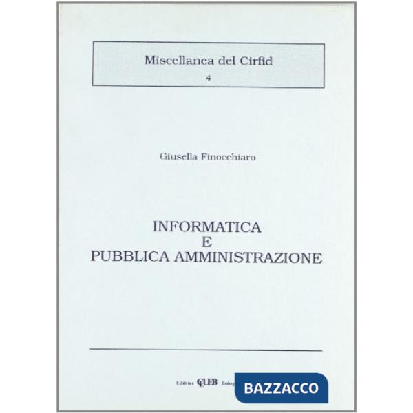 Informatica e pubblica amministrazione