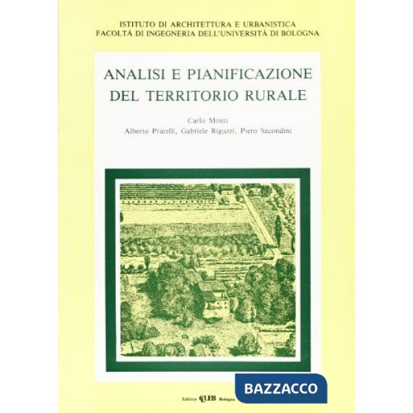 Analisi e pianificazione del territorio rurale
