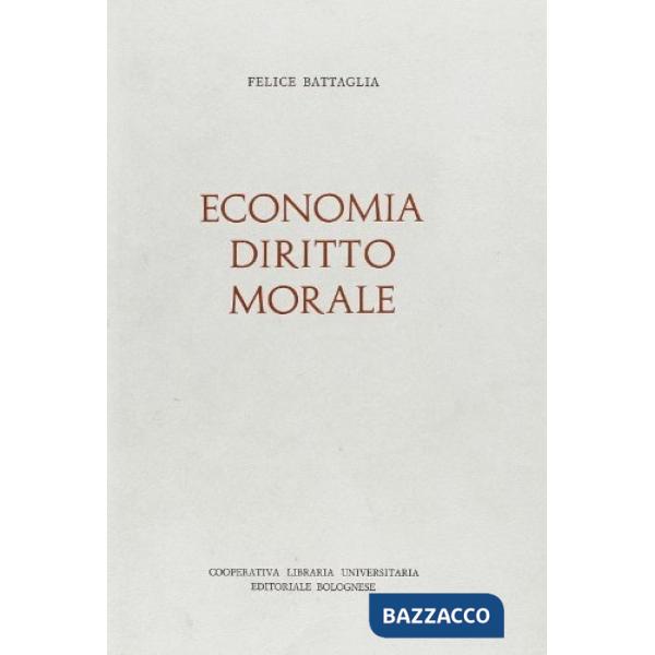 Economia, diritto, morale
