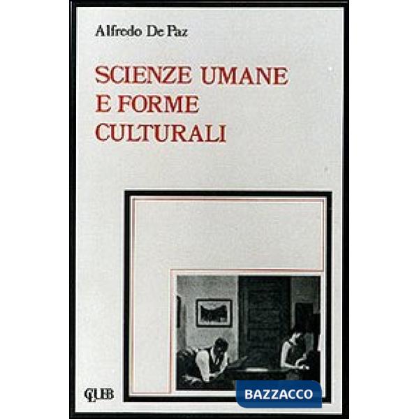 Scienze umane e forme culturali