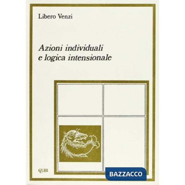Azioni individuali e logica intensionale