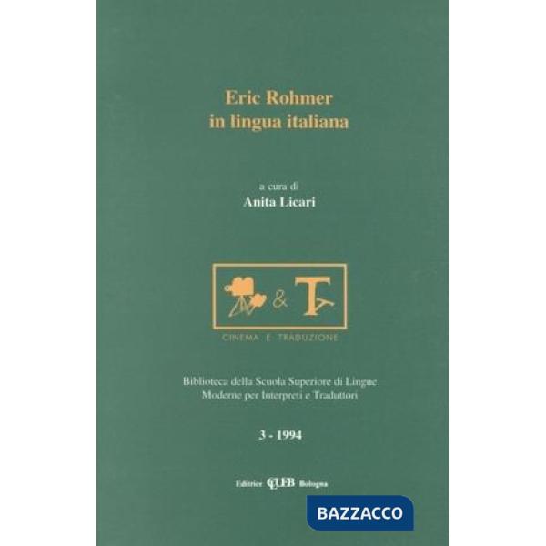 Eric Rohmer in lingua italiana