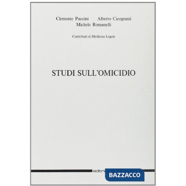 Studi sull'omicidio