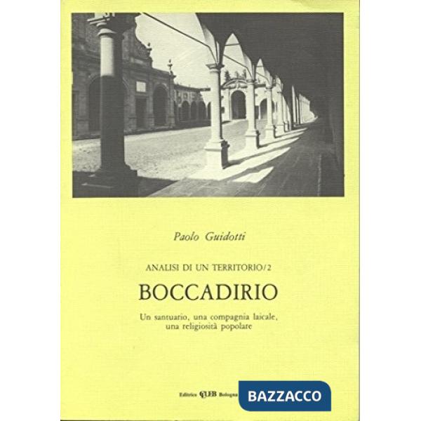 Analisi di un territorio. Vol. 2: Boccadirio. Un santuario, una compagnia laicale, una religiosità popolare