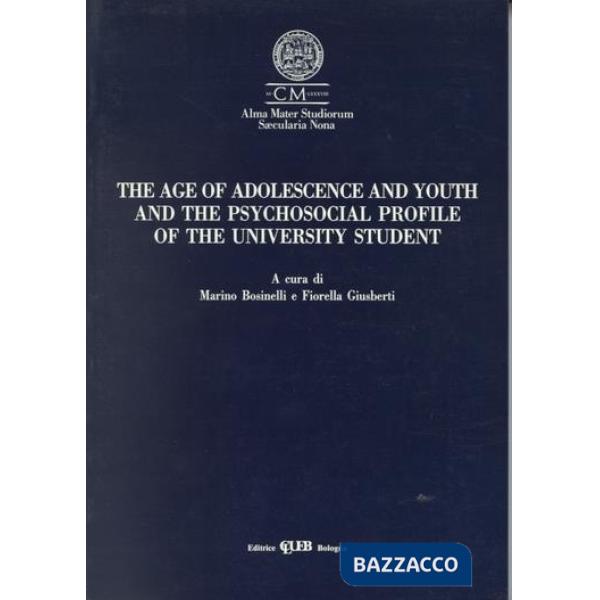 Age of adolescence and youth and the psycosocial profile of the university student (The)