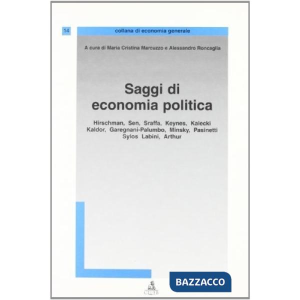 Saggi di economia politica