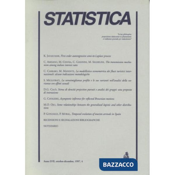 Statistica (1997). Vol. 4