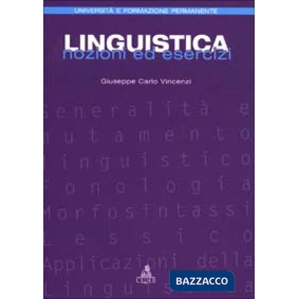 Linguistica. Nozioni ed esercizi