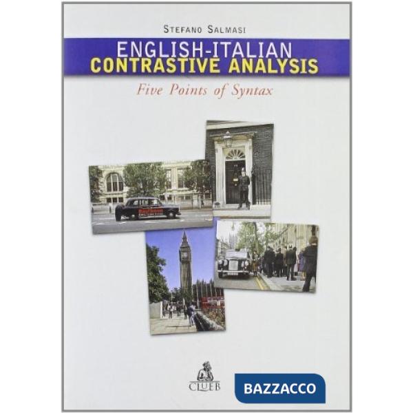 English-italian contrastive analysis. Five points of syntax