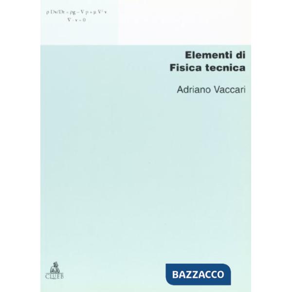 Elementi di fisica tecnica