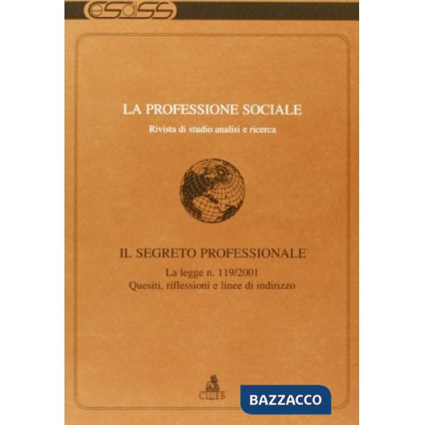 Professione sociale (2002) (La). Vol. 1