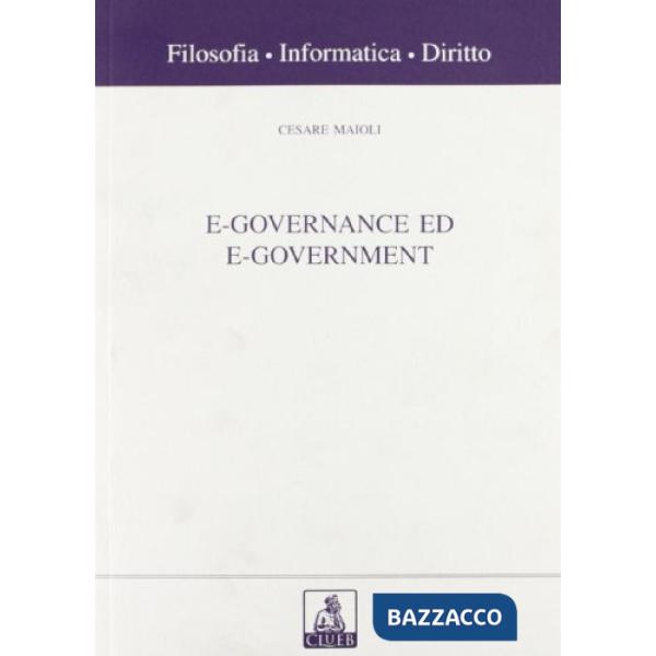 E-governance ed e-government