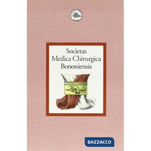 Societas medica chirurgica bononiensis. Testo inglese a fronte