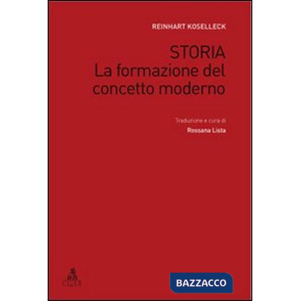 Storia. La formazione del concetto moderno