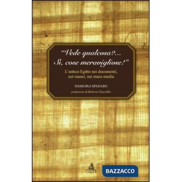 «Vede qualcosa?... Sì, cose meravigliose». L'antico Egitto nei documenti, nei musei, nei mass-media
