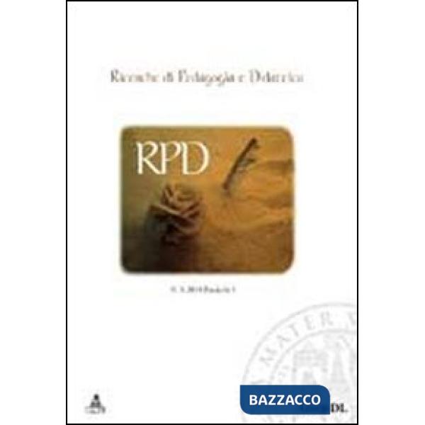 Ricerche di pedagogia e didattica (2010). Vol. 5