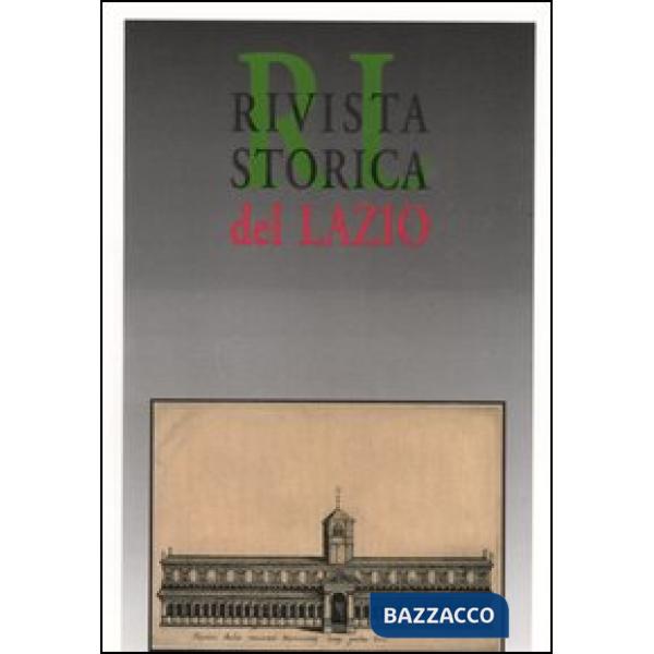 Rivista storica del Lazio (1999). Vol. 10