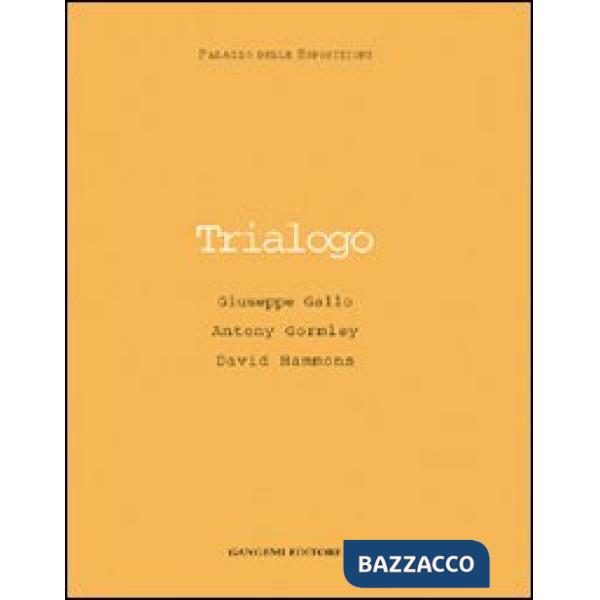 Trialogo. Giuseppe Gallo, Antony Gormley, David Hammons. Catalogo della mostra