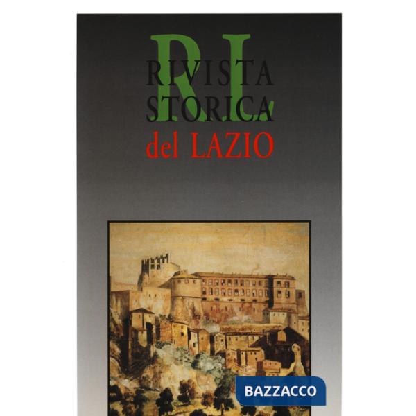 Rivista storica del Lazio. Vol. 17