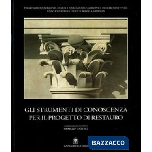 Strumenti di conoscenza per il progetto di restauro. Atti del Seminario Internazionale (Valmontone, 9-11 settembre 1999) (Gli)