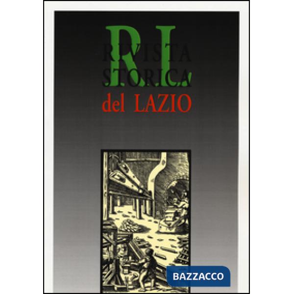 Rivista storica del Lazio. Vol. 18