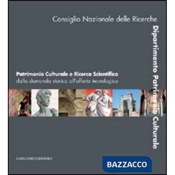Patrimonio culturale e ricerca scientifica