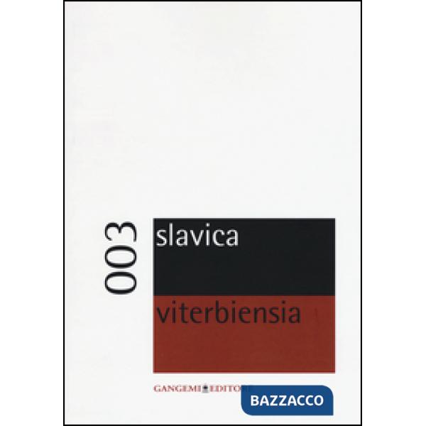 Slavica viterbiensia. Vol. 3