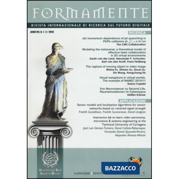 Formamente. Rivista internazionale sul futuro digitale (2012). Ediz. italiana e inglese vol. 1-2