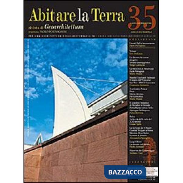 Abitare la terra (2013). Vol. 35