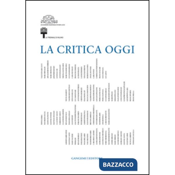 Critica oggi (La)
