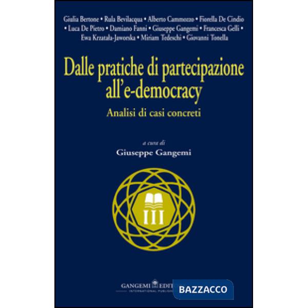 Dalle pratiche di partecipazione all'e-democracy. Analisi di casi concreti
