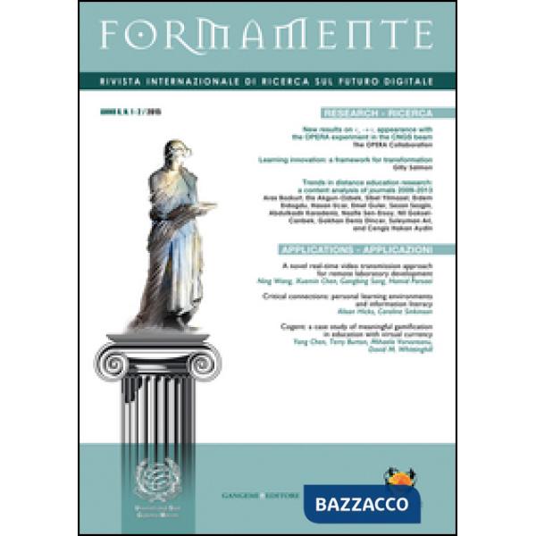 Formamente. Rivista internazionale sul futuro digitale (2015). Ediz. italiana e inglese vol. 1-2