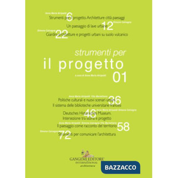 Strumenti per il progetto. Ediz. italiana e inglese. Vol. 1
