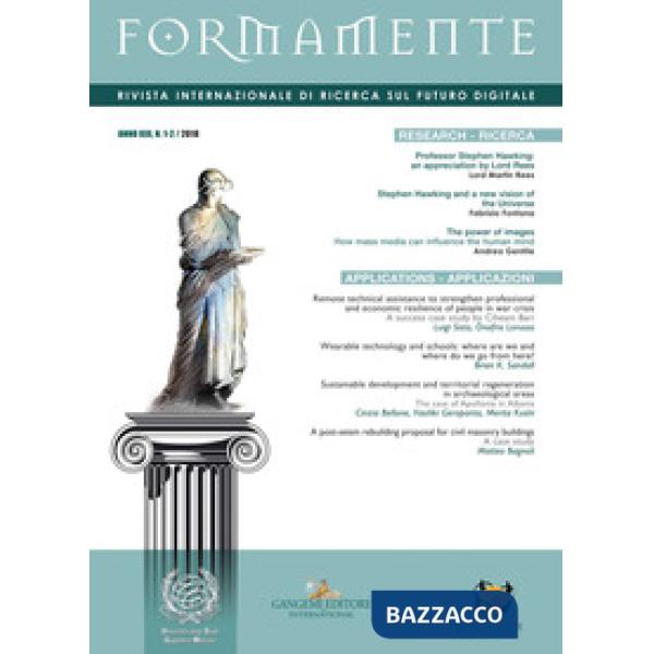 Formamente. Rivista internazionale sul futuro digitale. Ediz. inglese (2018). Vo