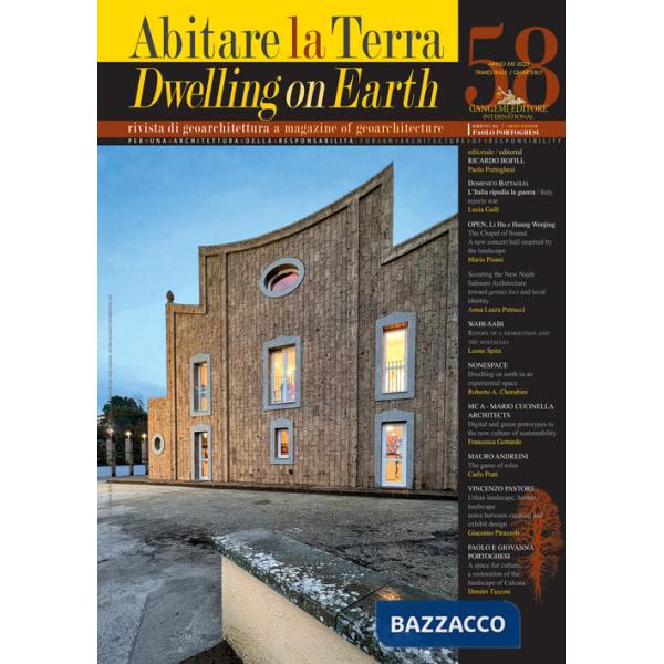Abitare la terra-Dwelling on earth (2022). Ediz. bilingue. Vol. 58