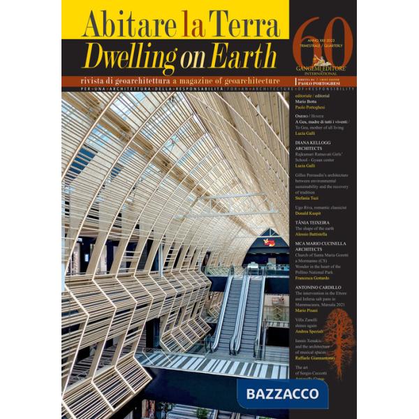 Abitare la terra-Dwelling on earth (2023). Ediz. bilingue. Vol. 60