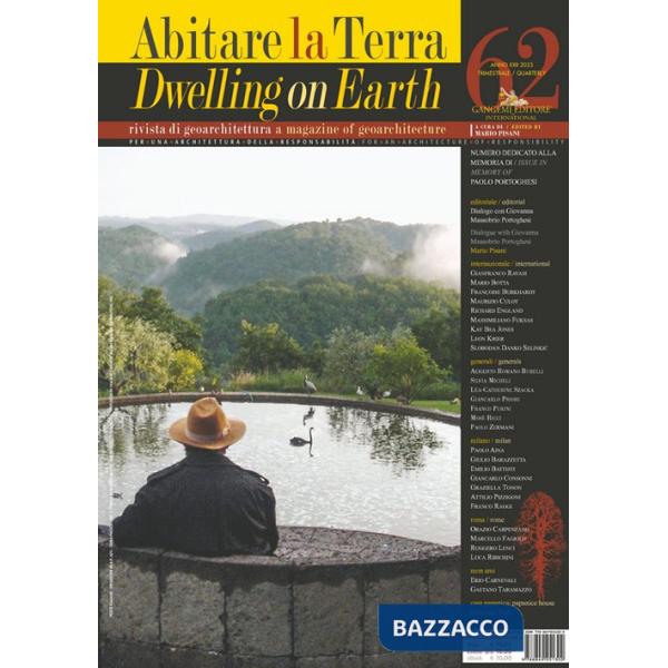 Abitare la terra-Dwelling on earth (2023). Vol. 63
