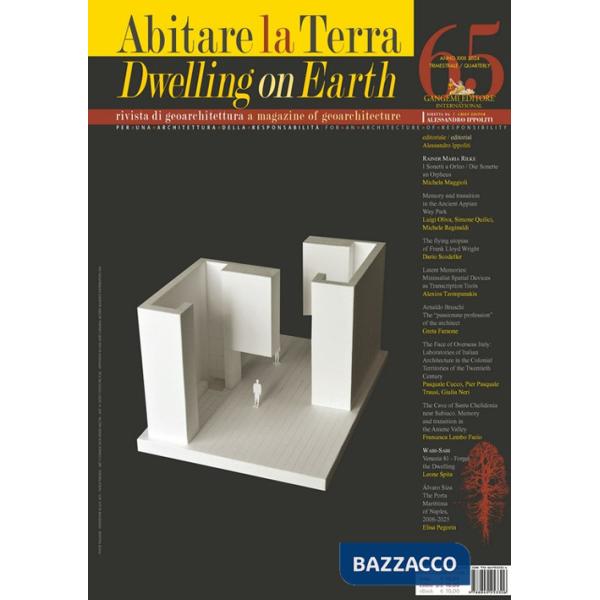 Abitare la terra-Dwelling on earth (2024). Ediz. bilingue. Vol. 65