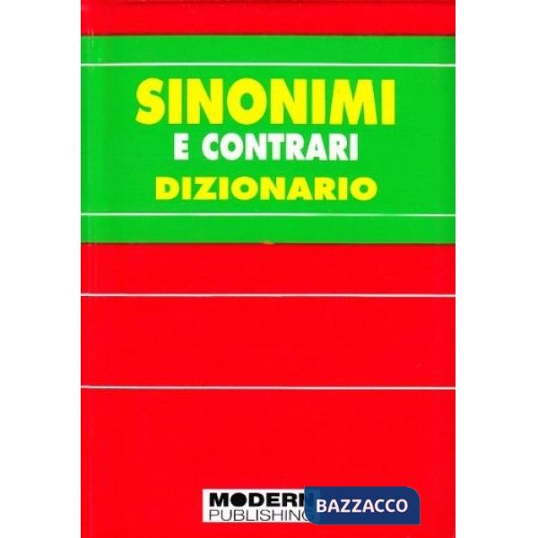 MINI DIZIONARIO SINONIMI E CONTRARI