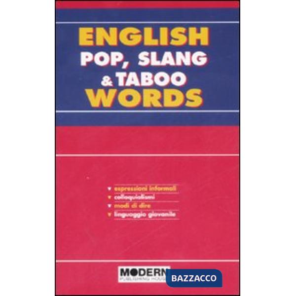 ENGLISH POP SLANG WORDS