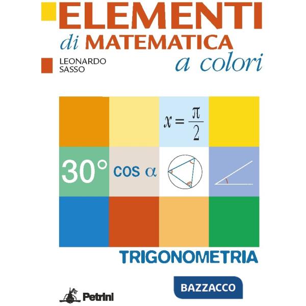 ELEMENTI MATEMATICA COLORI TRIGONOMETRIA
