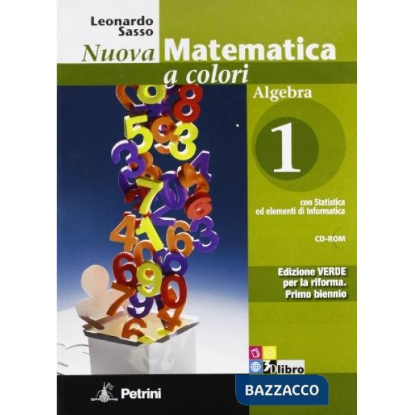 NUOVA MATEMATICA COLORIVERDE ALGEBRA 1 + Q + CD
