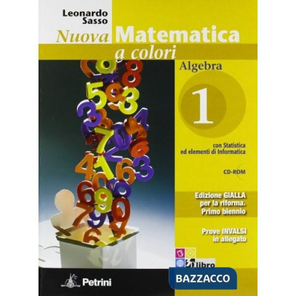 NUOVA MATEMATICA COLORI GIALLA PACK 1 + INV + EB