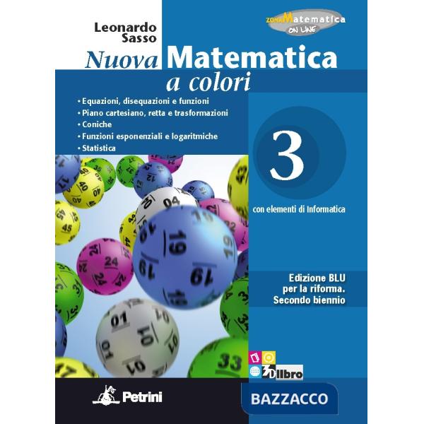 NUOVA MATEMATICA COLORI BLU 3 + EB