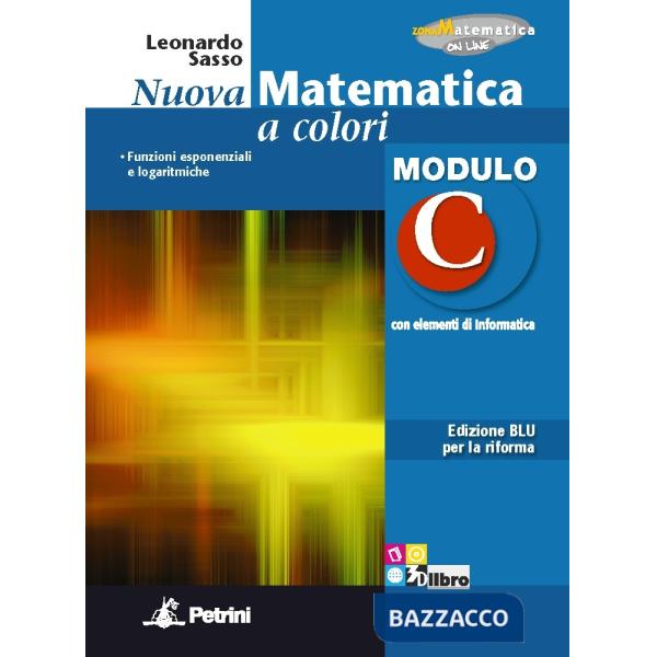 NUOVA MATEMATICA COLORI BLU MODULO C + EB