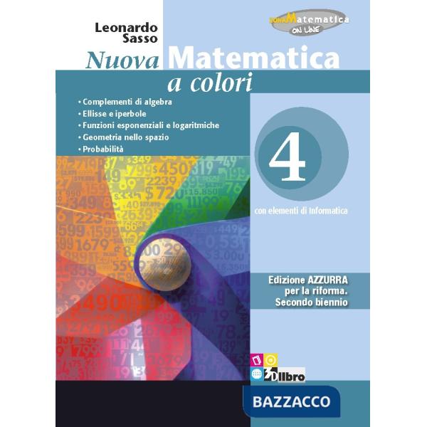 NUOVA MATEMATICA COLORI AZZURRA 4 + EB