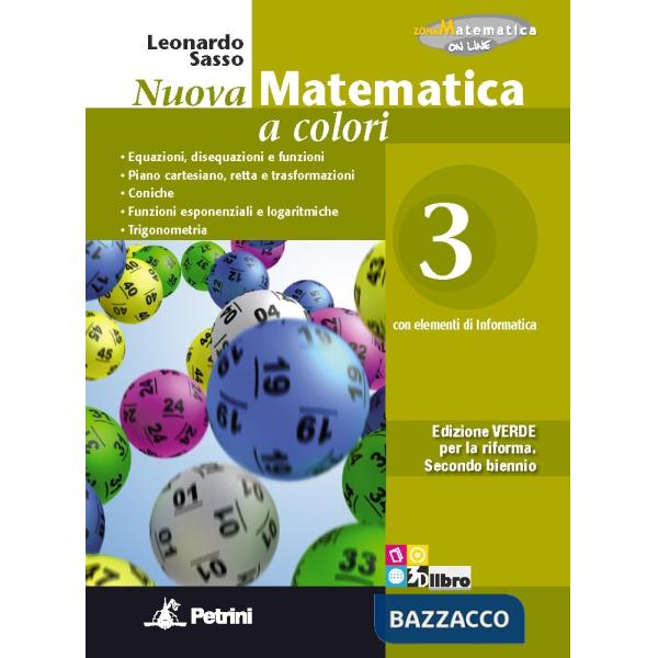 NUOVA MATEMATICA COLORI VERDE 3 + EB