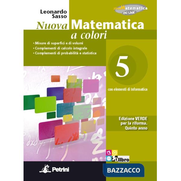 NUOVA MATEMATICA COLORI VERDE 5 + EB
