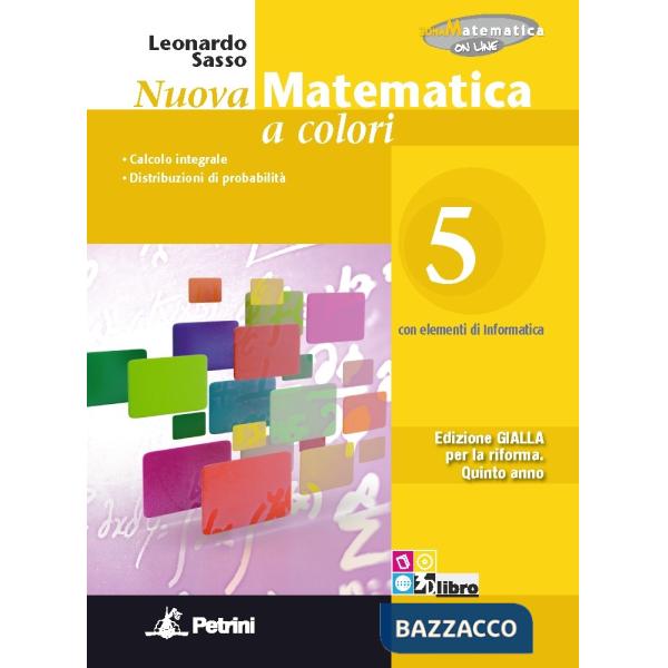 NUOVA MATEMATICA COLORI GIALLA 5 + EB